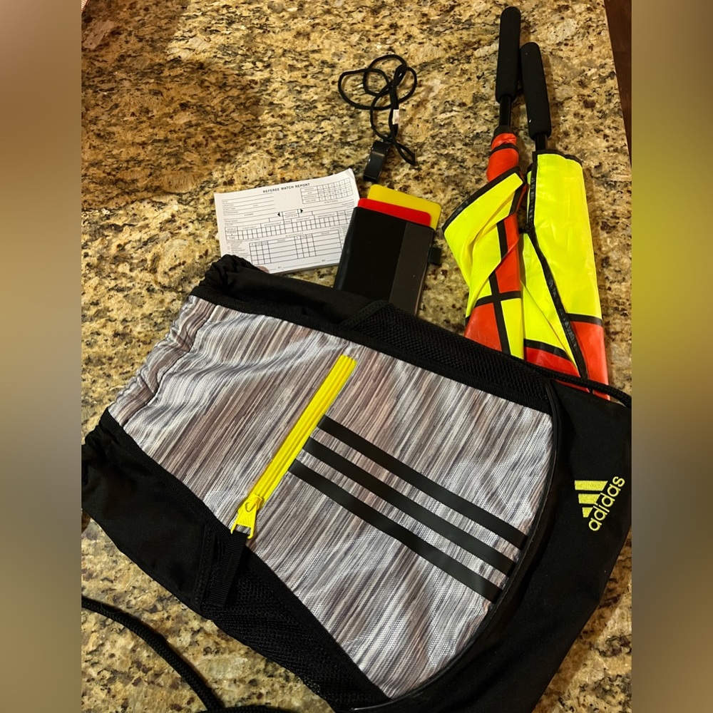 Soccer referee set